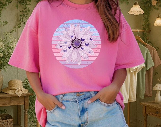 Floral Sunset T-shirt