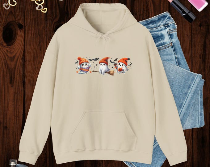 Spooky Ghost Girls Hoodie