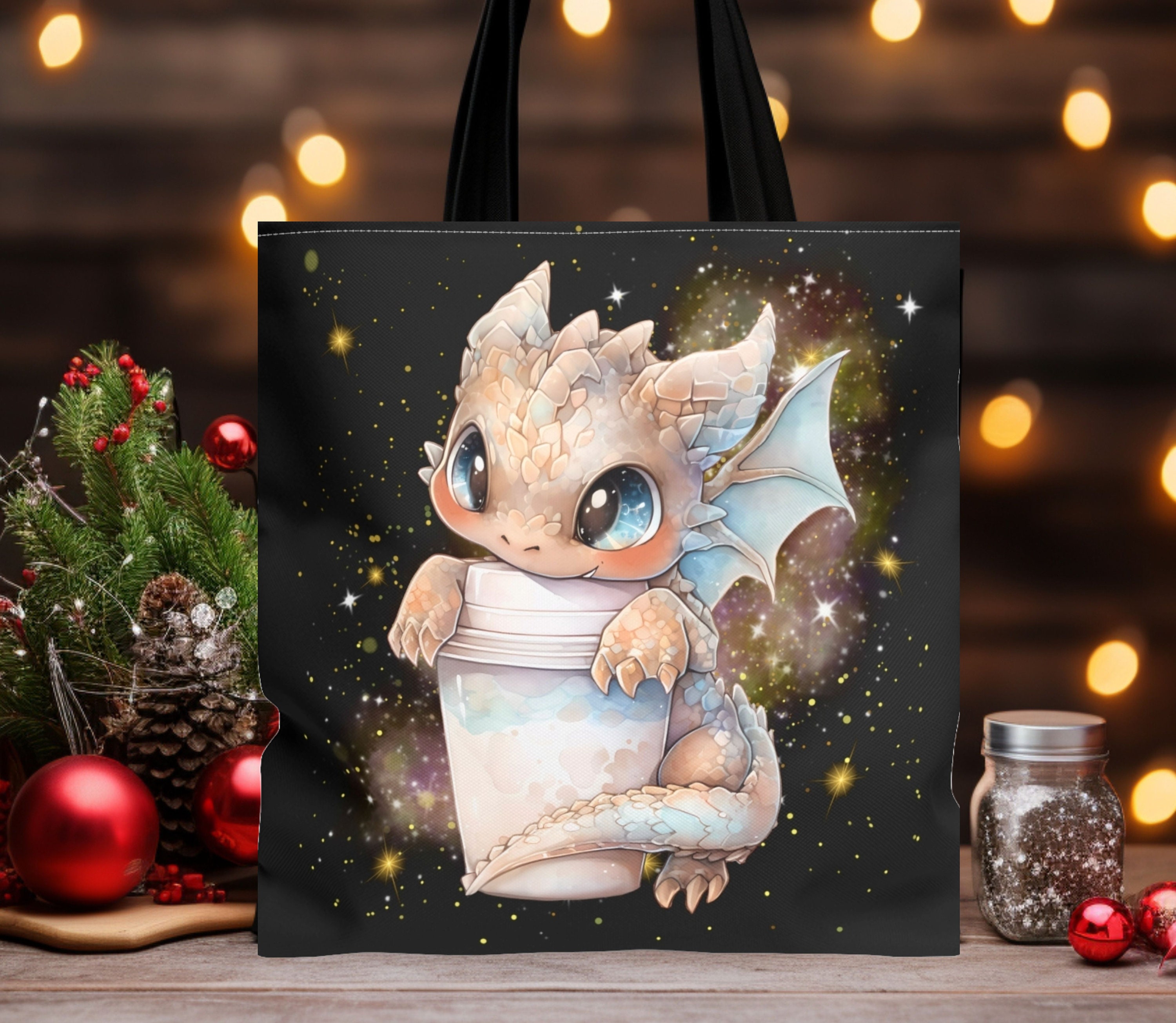 Minecraft Ender Dragon Premium Tote Bag