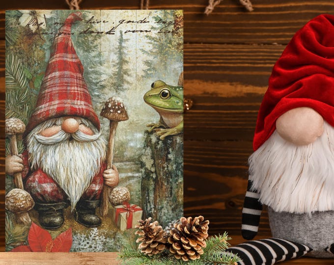 Gnome Hardcover Journal