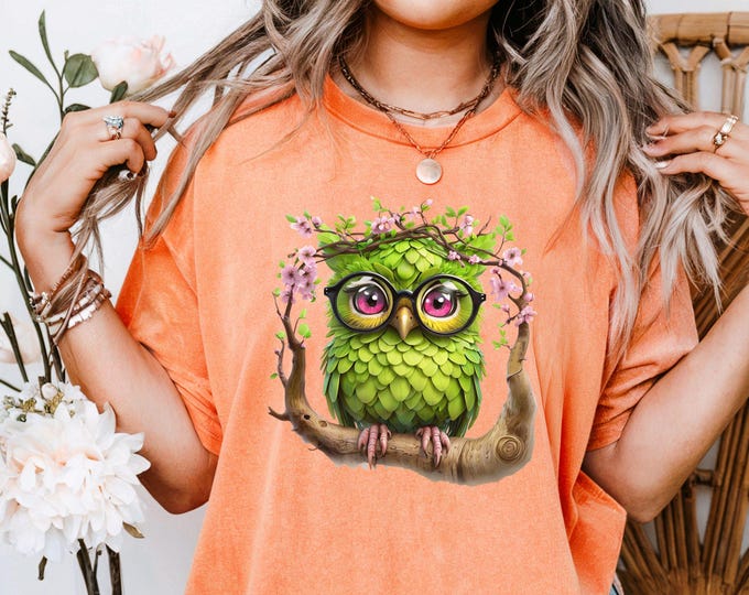 Whimsical Owl T-Shirt