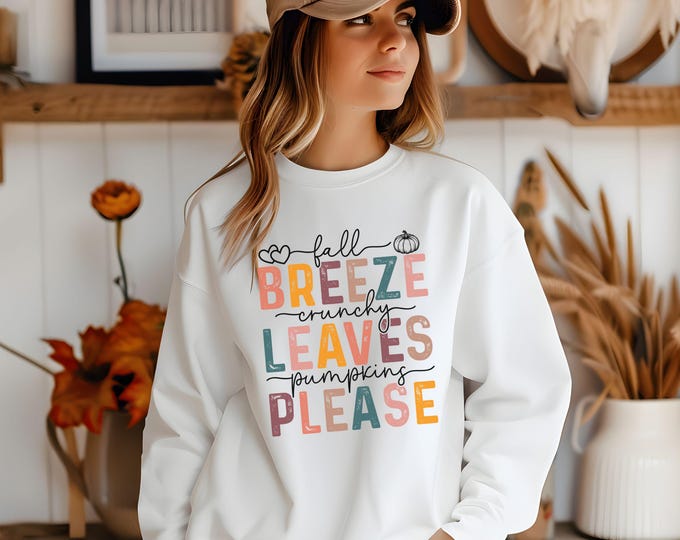 Autumn Words Sweatshirt