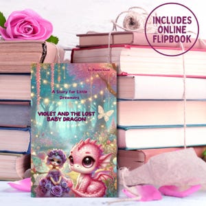 Fairy Tale Storybook: Violet and the Lost Baby Dragon (Printable PDF)