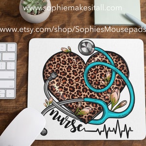 leopard print stethoscope lvt