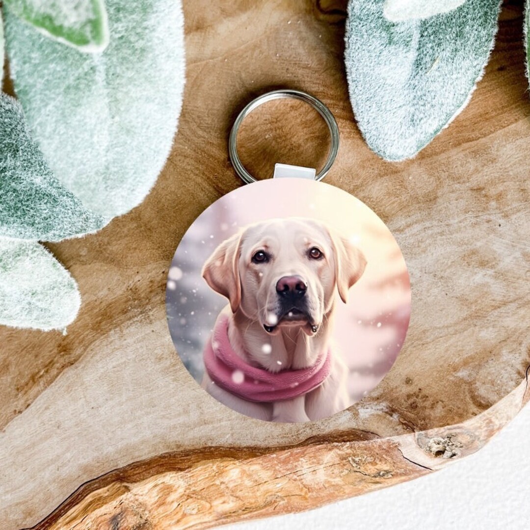 Keychain/ Labrador Retriever/ Dog/ Great Gift Etsy