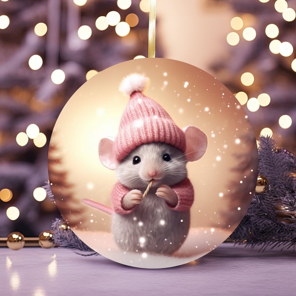 Christmas Ornament/ Mouse /Great Gift