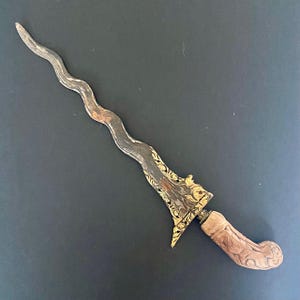 Antique Indonesian Kris Swords - Etsy