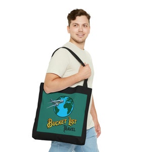 Bucket List Travel Tote Bag