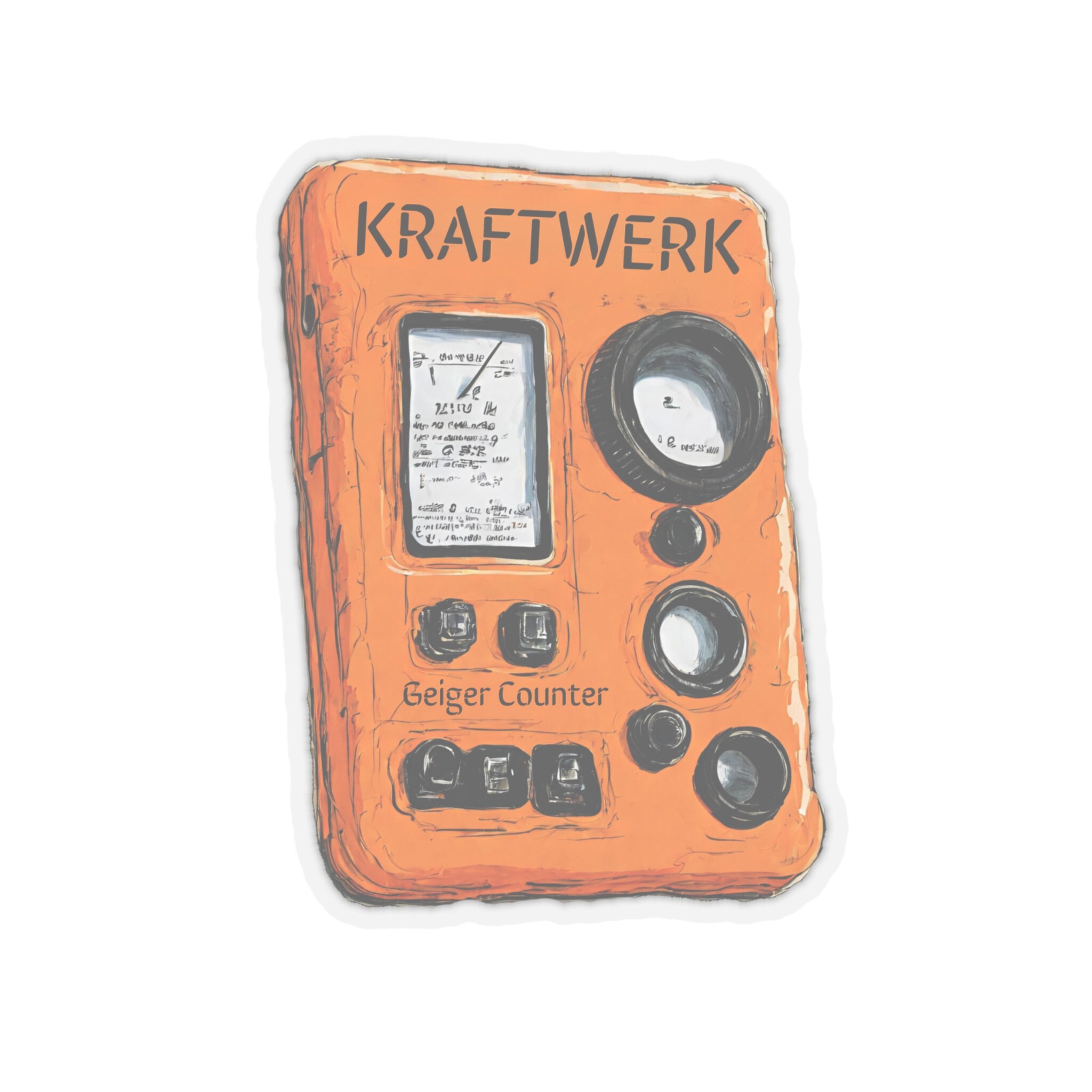 Kraftwerk Sticker, Band Stickers, 80's Music Etsy