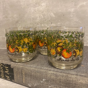 Vintage Set of Libbey Bonne Sante 9 1/2 oz glasses