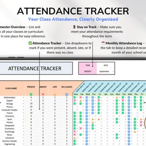 All-in-one student planner for college and school! Track assignments, exams, and deadlines. Includes finance tracker, class schedule, weekly calendar, to-do list, attendance log, reading tracker, contact list, and more. Prioritize tasks, monitor schoolwork, and visualize your schedule. Perfect academic planner for staying organized all semester. Ideal for students and college life!