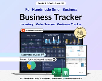 Arkusz kalkulacyjny do śledzenia działalności firmy, Arkusze Google, Zarządzanie zapasami, Śledzenie klientów, Śledzenie zamówień w programie Excel, Kalkulator cen produktów