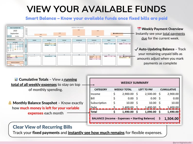 Small business spreadsheet bundle for service business owners available in Excel and Google Sheets. Includes bookkeeping spreadsheet, client tracker, CRM, payroll tracker, invoice tracker, and order tracker to organize finances and customers. Perfect all-in-one toolkit to manage your service business, streamline bookkeeping, and track clients, orders, and payments with ease in one simple system.