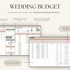 Wedding Planner Spreadsheet Wedding Budget Tracker Wedding Timeline Checklist Guest List Tracker Wedding Itinerary Seating Plan Wedding Gift