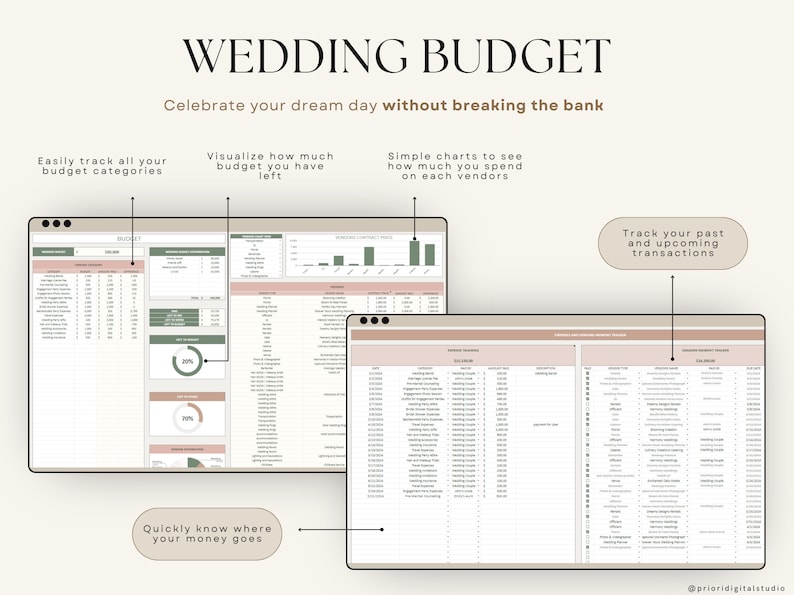 Wedding Planner Spreadsheet Wedding Budget Tracker Wedding Timeline Checklist Guest List Tracker Wedding Itinerary Seating Plan Wedding Gift