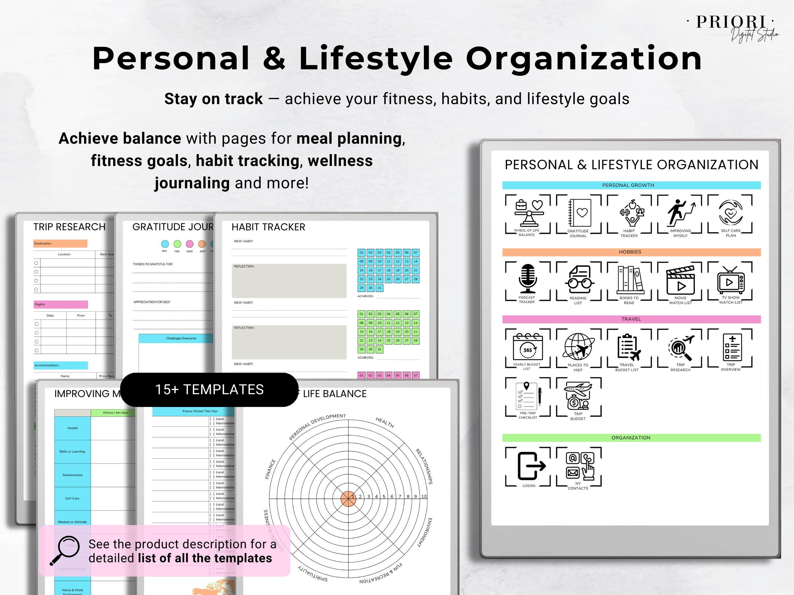 Remarkable Digital Planner 2026 Daily Planner Remarkable 2 Template ...