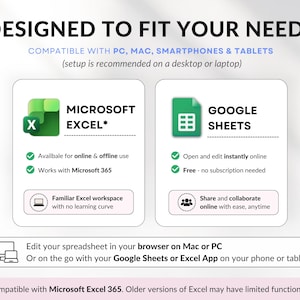 Easy Budget Planner for Google Sheets and Excel — an all-in-one paycheck budgeting spreadsheet designed to help you manage your weekly, biweekly, and monthly finances. Track income, expenses, bills, and savings goals effortlessly. Perfect for personal finance management, money tracking, and improving your financial planning with a clear, customizable budget template