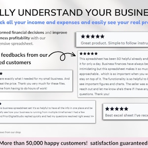 Etsy Seller Bookkeeping Spreadsheet Small Business Planner Income Expense Profit Tracker Google Sheets Excel Accounting Template Tax Tracker