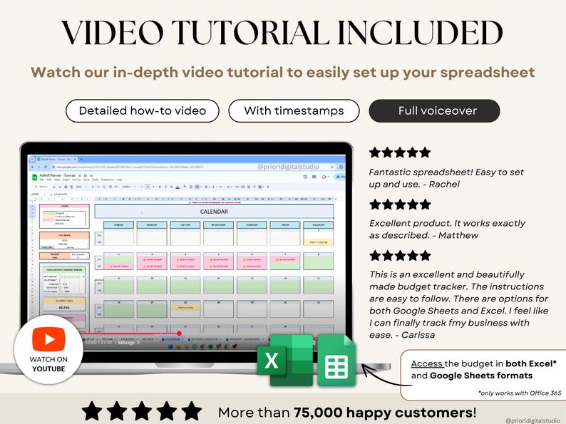 Airbnb Spreadsheet Vacation Rental Property Tracker Google Sheets Booking Calendar Income Expense Template Excel Short-Term Rental Management Income and Expense Tracker Vrbo Rental Tracker Real Estate Finances Airbnb Vrbo Host Spreadsheet Landlord Property Tracker Profit and Loss Bookkeeping