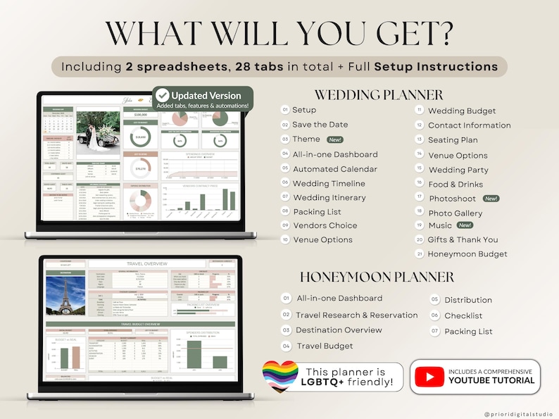 Wedding Planner Spreadsheet Wedding Budget Tracker Wedding Timeline Checklist Guest List Tracker Wedding Itinerary Seating Plan Wedding Gift Wedding Planner Template Wedding Tracker Spreadsheet Wedding Gift for Bride Wedding Budget