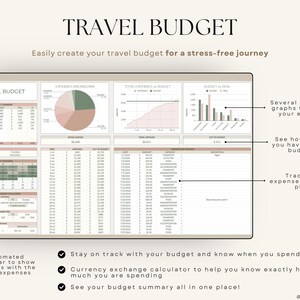 Honeymoon Travel Planner Google Sheets Excel Holiday Organizer Travel Budget Spreadsheet Travel Itinerary Vacation Planner Packing List