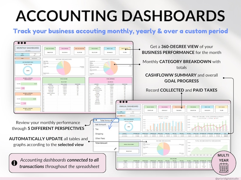 Small Business Spreadsheet Service Business Bookkeeping Tracker for Google Sheets Excel Invoice Tracker Client Tracker Order & Task Tracker