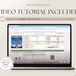 Honeymoon Travel Planner Google Sheets Excel Holiday Organizer Travel Budget Spreadsheet Travel Itinerary Vacation Planner Packing List