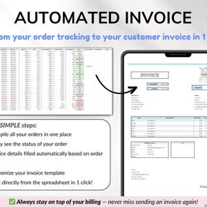 Small business spreadsheet bundle for service business owners available in Excel and Google Sheets. Includes bookkeeping spreadsheet, client tracker, CRM, payroll tracker, invoice tracker, and order tracker to organize finances and customers. Perfect all-in-one toolkit to manage your service business, streamline bookkeeping, and track clients, orders, and payments with ease in one simple system.