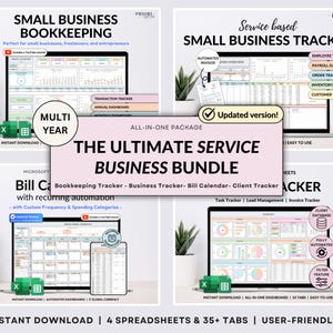 Kalkulationstabelle für Kleinunternehmen Geschäftsbuchhaltung Kundentracker crm Gehaltsabrechnungstracker Rechnungstracker Auftragstracker Google Sheet Excel