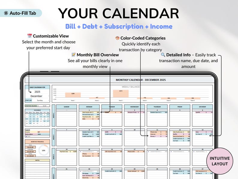 Small business spreadsheet bundle for service business owners available in Excel and Google Sheets. Includes bookkeeping spreadsheet, client tracker, CRM, payroll tracker, invoice tracker, and order tracker to organize finances and customers. Perfect all-in-one toolkit to manage your service business, streamline bookkeeping, and track clients, orders, and payments with ease in one simple system.