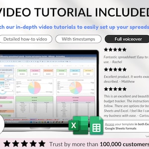 Small business spreadsheet bundle for service business owners available in Excel and Google Sheets. Includes bookkeeping spreadsheet, client tracker, CRM, payroll tracker, invoice tracker, and order tracker to organize finances and customers. Perfect all-in-one toolkit to manage your service business, streamline bookkeeping, and track clients, orders, and payments with ease in one simple system.