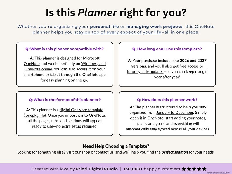 OneNote Planner 2026 2027 Digital OneNote Templates Hyperlinked Planner Daily Weekly Planner Organization Planner Professional OneNote 2026 2027