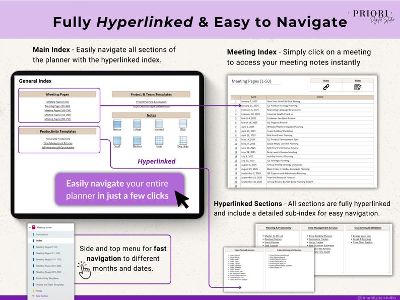 OneNote Planner, Meeting Notes Planner, Hyperlinked Digital Planner, OneNote Productivity Planner, Professional OneNote Planner, Work Task Tracker, Digital Meeting Notebook, OneNote Business Organizer, Project Planning Template, Daily Productivity Tracker, Weekly Meeting Notes, OneNote Agenda Planner, Goal Setting Planner, Team Collaboration Notes, OneNote Task Management, Work Notebook Template, Digital Goal Planner, OneNote Daily Log, Business Planning Tool, OneNote Work Journal