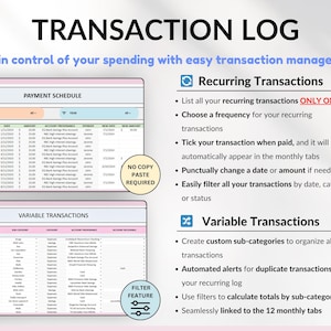 Ultimate Budget Spreadsheet Multicolored theme for Google Sheets & Excel – Annual and Monthly Budget Tracker with Bill, Debt & Savings Tracking. Includes recurring transactions, subscriptions, income, and expenses. Perfect personal finance planner for couples or families (up to 6 users). Start anytime and manage your money with ease.