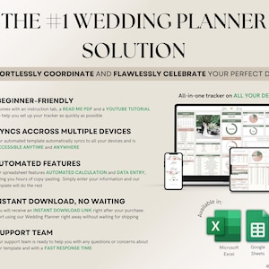 Wedding Planner Spreadsheet Wedding Budget Tracker Wedding Timeline Checklist Guest List Tracker Wedding Itinerary Seating Plan Wedding Gift Wedding Planner Template Wedding Tracker Spreadsheet Wedding Gift for Bride Wedding Budget