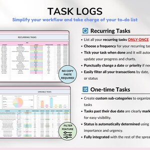 task tracker spreadsheet for Google Sheets digital to-do list and task manager template Excel daily planner for work and projects Google Sheets productivity dashboard team task tracker with priority labels project management spreadsheet for teams all-in-one task planning Google Sheet 
recurring task planner in Google Sheets weekly and monthly task overview template spreadsheet format smart task tracker for personal planning Google Sheets planner