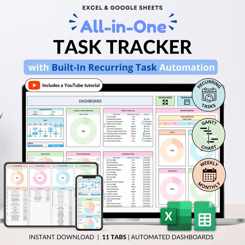 One Note Tracker Templates - Etsy