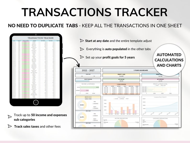 Small Business Bookkeeping Spreadsheet Inventory Tracker Order Tracker Product Handmade Pricing Calculator Client Tracker Google Sheet Excel