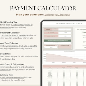 Ultimate Debt Dashboard spreadsheet to track and pay off debt with snowball, avalanche, or custom strategy with custom payment amounts. Includes debt payoff tracker, debt payoff spreadsheet, credit card and loan tracker, mortgage and student loan payoff calculator, credit score tracker and credit utilization tracking, monthly dashboard, repayment calculator. Google Sheets and Excel debt tracker for personal finance, budget planner, financial planner.