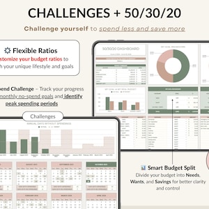 Biweekly budget planner template for Google Sheets and Excel with 26 paycheck tabs, all-in-one dashboard, automated calendar, and annual totals. Track income, expenses, debt, savings, and net worth. Includes 50/30/20 budget dashboard, sinking funds, investment forecast, and no-spending challenge. The perfect digital budget spreadsheet to manage finances, bills, and wealth year-round.