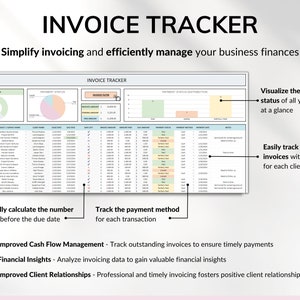 Client Tracker Spreadsheet for Small Business w/ Task Tracker Customer CRM Dashboard Google Sheets Excel Lead Management Invoice Tracker