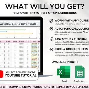Pricing Calculator for Small Business Google Sheets Excel Business Tracker Handmade Products Pricing Template Profit Margin Pricing Guide