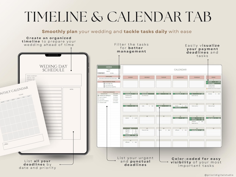 Wedding Planner Spreadsheet Wedding Budget Tracker Wedding Timeline Checklist Guest List Tracker Wedding Itinerary Seating Plan Wedding Gift Wedding Planner Template Wedding Tracker Spreadsheet Wedding Gift for Bride Wedding Budget