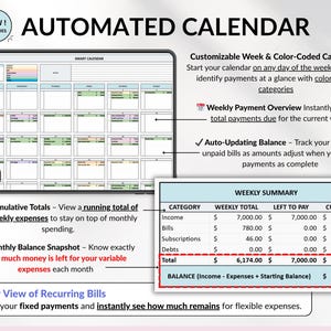 Ultimate Annual Budget Template Excel Google Sheets Budget Spreadsheet Organization Planner Life Planner Template Habit Tracker Task Tracker Productivity Planner Productivity Tool 2025 2026 Digital Planner