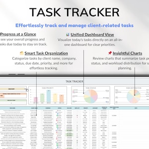 Small business spreadsheet bundle for service business owners available in Excel and Google Sheets. Includes bookkeeping spreadsheet, client tracker, CRM, payroll tracker, invoice tracker, and order tracker to organize finances and customers. Perfect all-in-one toolkit to manage your service business, streamline bookkeeping, and track clients, orders, and payments with ease in one simple system.