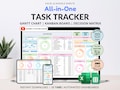 Task Tracker Spreadsheet Template Google Sheets Digital To-Do List Excel Daily Task Priority List Work Organization Team Project Management product logo