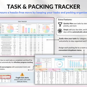 Moving Planner Google Sheets First House Moving Excel Spreadsheet ...