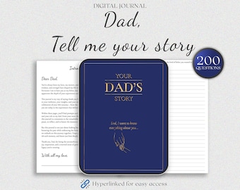 Fathers Day Gifts: Dad, Tell Me Your Story: A Father's Guided Journal And Memory Keepsake Book (Tell Me Your Story(tm) Series Book): Press, Victor, For Dad, Gifts: 9781961443150
