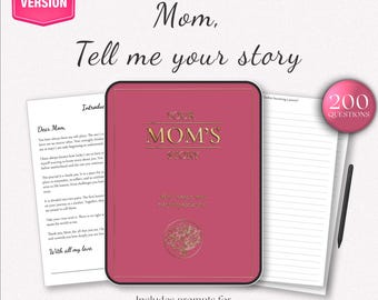 Diario digital "La historia de una mamá": Guía práctica, vida antes y después de la maternidad (Descarga instantánea)