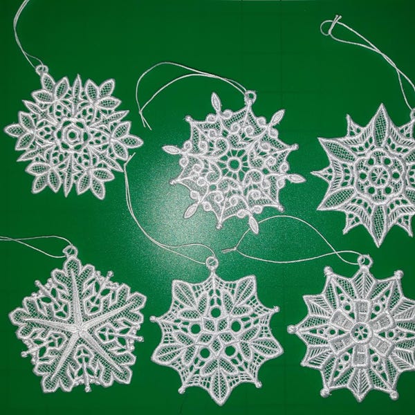 Snowflake Lace Pattern Snowflake Lace - Etsy